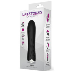 LATETOBED Stimulateur de clitoris Bilie 10 x 2.5cm Noir
